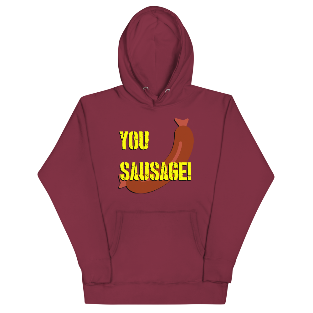 You sausage hoodie on HellsJanitor's Streamelements store